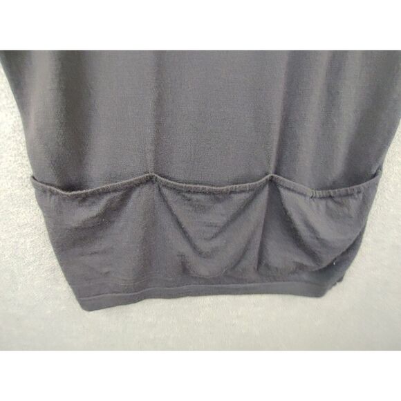 Fox Racing Womens Sweater Extra Large Gray Spellout 100% Merino Wool Base Flaw - Picture 13 of 14